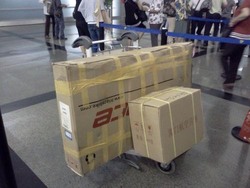 未央工地工具器材打包托运